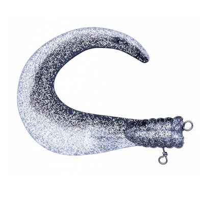 Náhradní ocásek Svartzonker BigTail C17 Black/Silver (2 kusy v balení)