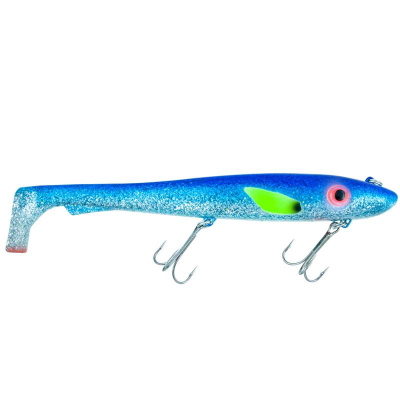 Svartzonker Big Mc Rubber "The Wire" 25,5cm 170g C0 Blue Silver Glitter