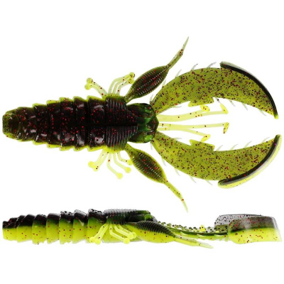 Westin CreCraw Creaturebait 6,5cm 4g barva Black/Chartreuse (balení 6 kusů)