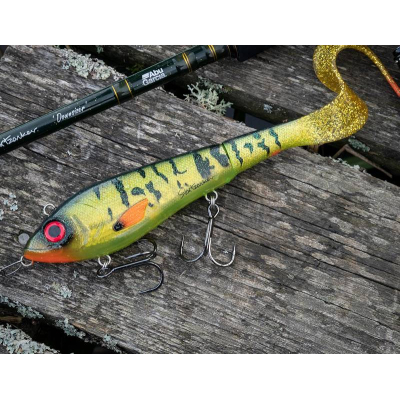 Abu Garcia Svartzonker McHybrid 200mm 100g - FIRE BASS