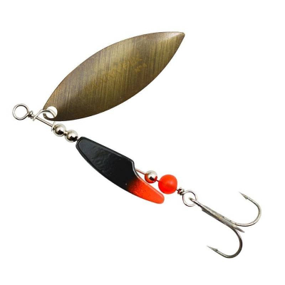 Rotační třpytka Manyfik MOBBY S - 15g - SV05 černá/zlatá matná