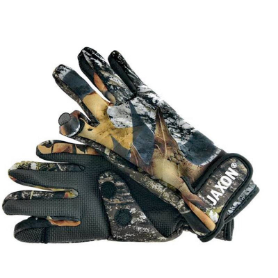 JAXON neoprenové rukavice pro rybáře vel. L model RE108