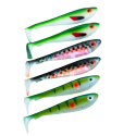 Svartzonker McRubber Shad 9 cm 6 pack UV