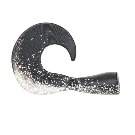 Náhradní ocásek Svartzonker X-Tail 2-p - C17 Black/Silver (2 kusy v balení)