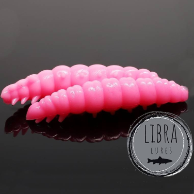 Libra Lures Larva 35 barva 017 Bubble Gum (balení 12ks) příchuť sýr
