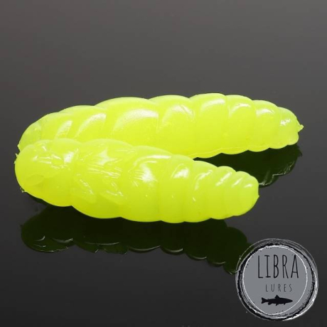 Libra Lures Largo 35 barva 006 Hot Yellow (10 kusů) příchuť sýr