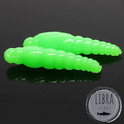 Libra Lures Largo Slim 28 barva 026 Hot Green (balení 15 ks) příchuť sýr