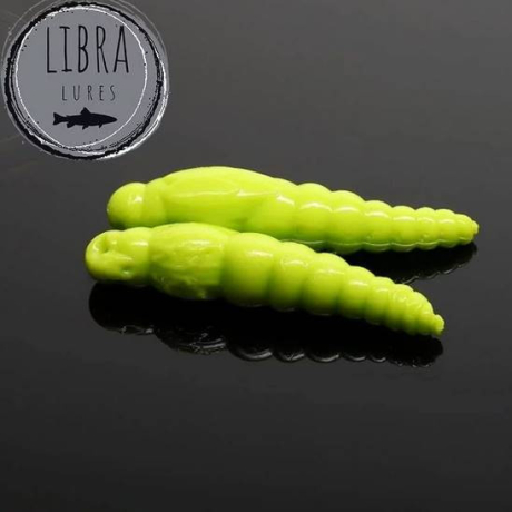 Libra Lures Largo Slim 28 barva 027 apple green (balení 15 ks) příchuť sýr