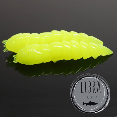 Libra Lures Kukolka 27 barva 006 Hot Yellow Limited Edition (balení 15ks) aroma sýr