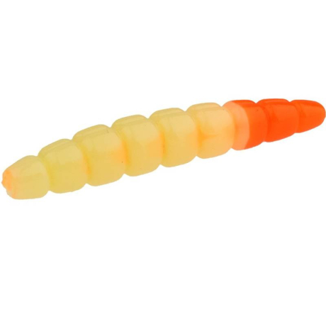 FishUp  Morio Crawfish Trout Series 1.2 inch | 31 mm - 135 Cheese / Hot Orange  (balení 12 ks)