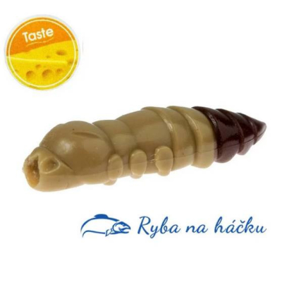 FishUp Pupa 1.5/38mm barva Coffee Milk/Earthworm (8 kusů) příchuť sýr