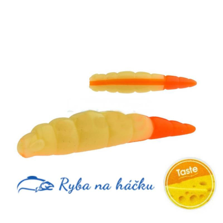 FishUp Yochu  1.7/43mm Cheese Trout Series barva 135 Cheese/Hot Orange (8 kusů) příchuť sýr