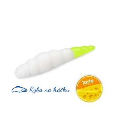 FishUp Yochu  1.7/43mm Cheese Trout Series barva 131 White/Hot chartreuse (8 kusů)) příchuť sýr