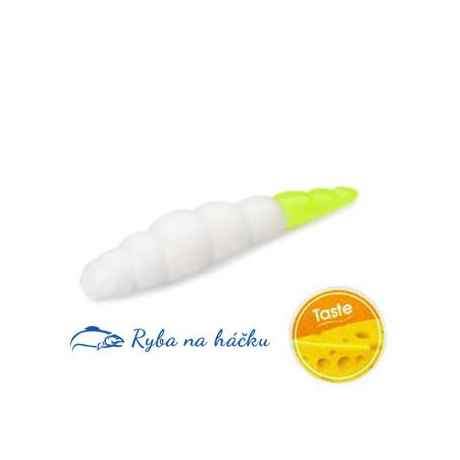 FishUp Yochu  1.7/43mm Cheese Trout Series barva 131 White/Hot chartreuse (8 kusů)) příchuť sýr