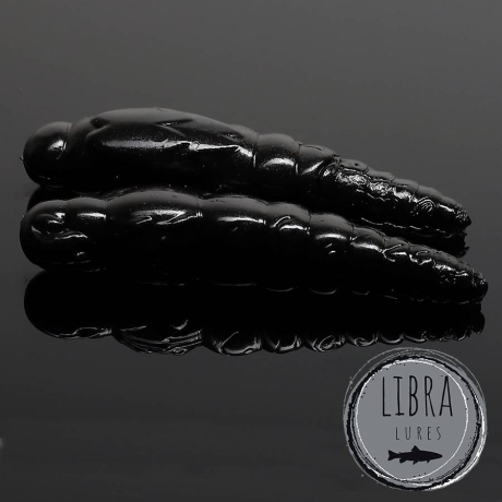 Libra Lures Largo Slim 34 barva 040 Black (balení 12 ks) příchuť sýr