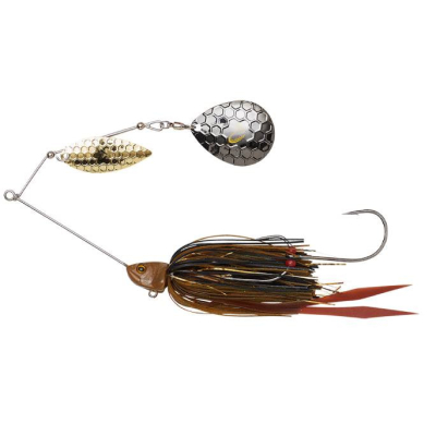 SAVAGE GEAR DA'BUSH SPINNERBAIT 14CM 21G SINKING MOTOR OIL
