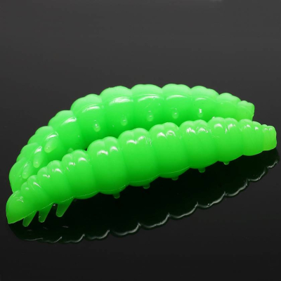 Libra Lures Larva 30 barva 026 Hot Green (balení 15ks) příchuť sýr