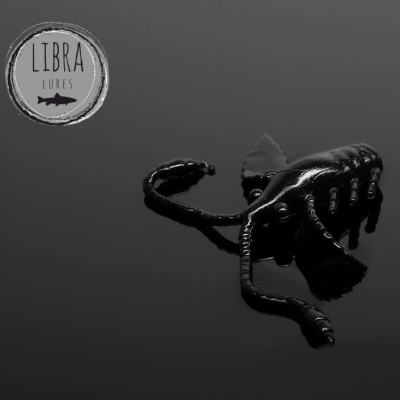 Libra Lures Pro Nymph 18 barva 040 Black (15ks v balení) příchuť krill