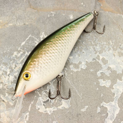 Wobler BONITO KRAP 13cm 40g DR 3D plovoucí barva UV Brown Silver