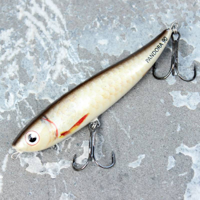 Hladinový wobler na boleny Hunter Pandora 90 - CR