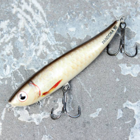 Hladinový wobler na boleny Hunter Pandora 90 - CR