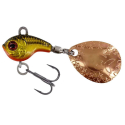 Jispinner Westin DropBite Tungsten Spin Tail Jig 2cm 13g Gold Rush