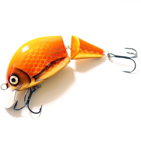 Wobler ze dřeva s kovovou lopatkou na sumce Monarch Dok Moby 13cm SR barva koi