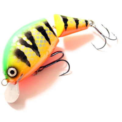 Wobler na sumce s hliníkovou lopatkou Monarch Dok Moby 13cm SR barva firetiger