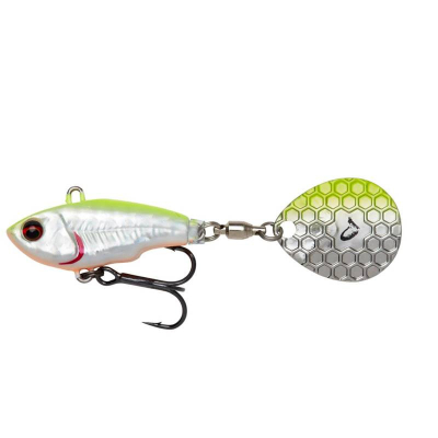 Savage Gear Fat Tail Spin 5.5cm 9g sinking Lemon Back Flash