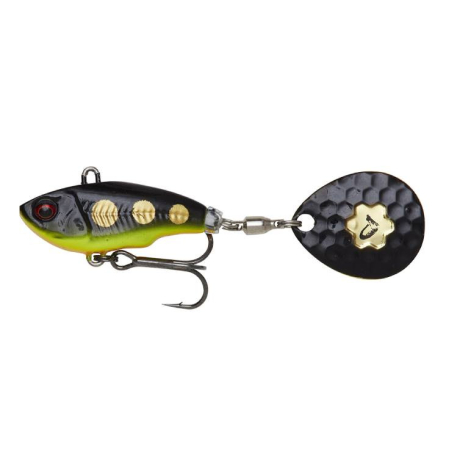 Savage Gear Fat Tail Spin 6.5cm 16g sinking Black Magic