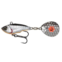 Savage Gear Fat Tail Spin 6.5cm 16g sinking Dirty Silver