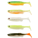 Ripper Savage Gear Fat Minnow T-Tail 10,5cm 5 pcs Dark Water Mix