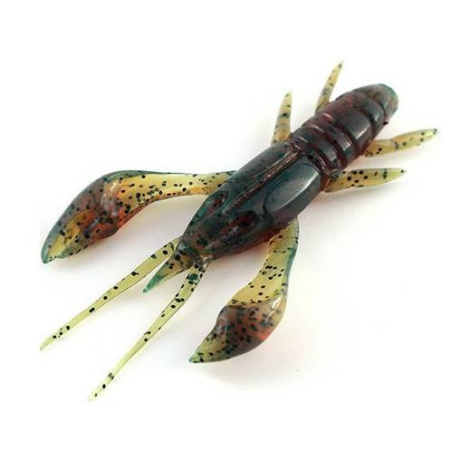 Gumový rak Fishup Real Craw 1.5 - 36mm - 017 MOTOR OIL PEPPER (10 kusů)