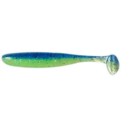 Keitech Easy Shiner 102mm Blue x Chart (balení 7ks)