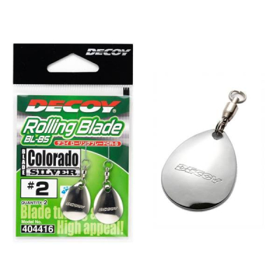Decoy Rolling Blade CR Silver vel. 2 (2 ks)