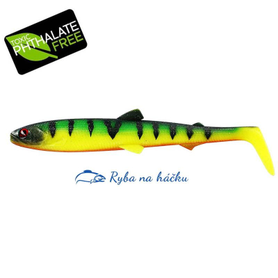 Westin BullTeez Shadtail 24cm 107g Tiger Perch
