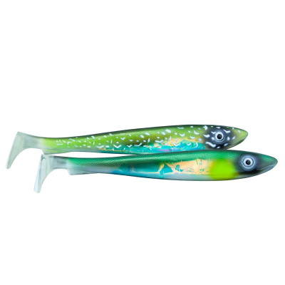 Svartzonker Mcrubber 29 The Pelagic - Baby Pike & Green Sunshine Flash (balení 2 ks)