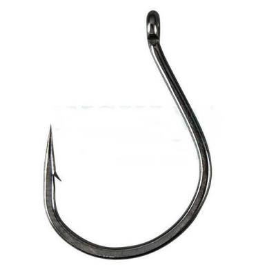 Dropshotové háčky Gamakatsu Worm Finesse WG NS Black 1/0 (8 kusů)