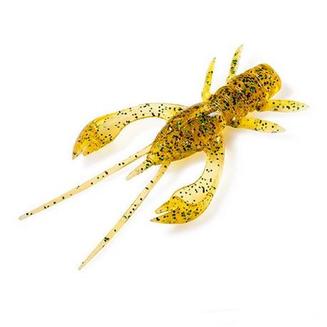 Gumový rak Fishup Real Craw 2 - 51mm - 036 Caramel/Green & Black (7 kusů)
