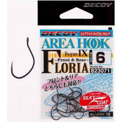Háčky k plandavkám Decoy Area Hook Floria Type IX vel. 10 (12ks)