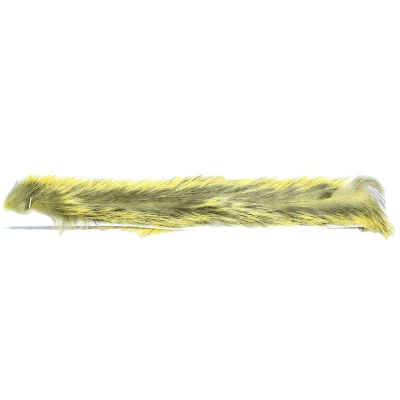 Zonkerové pásky z králíka RABBIT ZONKER STRIPS - Chinchilla Yellow 50cm - 3mm