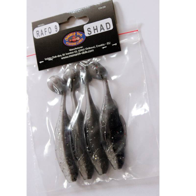 Ripper Monarch Dok Rafo 9cm barva Shad 4 kusy