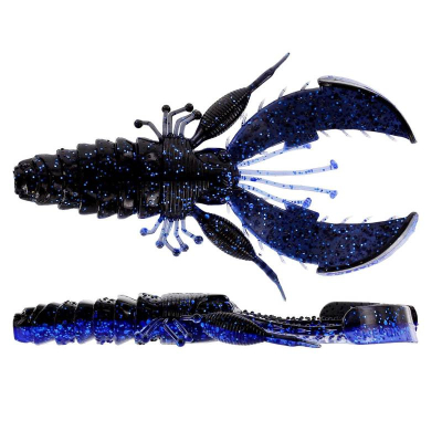 Westin CreCraw Creaturebait 6,5cm 4g barva Black/Blue (balení 6 kusů)