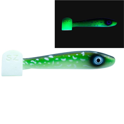 Svartzonker McRubber Junior 17cm Glow Pike (2 kusy)