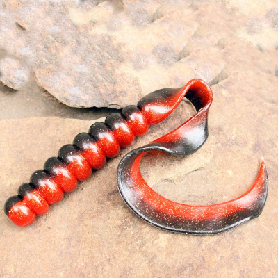 Twister na štiku Monarch Dok Giga Twist 42cm 120g Lava