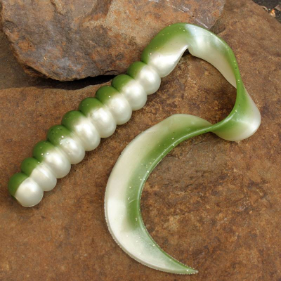 Twister Monarch Dok Giga Twist 42cm 120g Pearl Olive