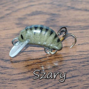 Wobler Hegemon Blešivec 1,7cm 0,7g potápivý šedý