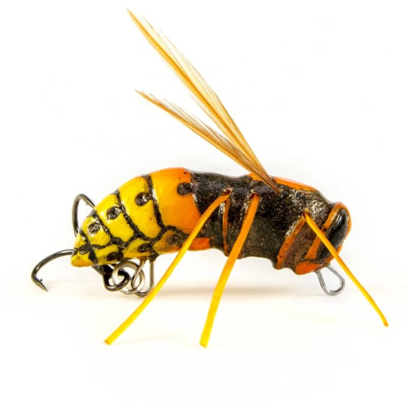 Wobler Imago Hornet 3.5cm 2,5g F plovoucí Flow bezlopatkový barva YO