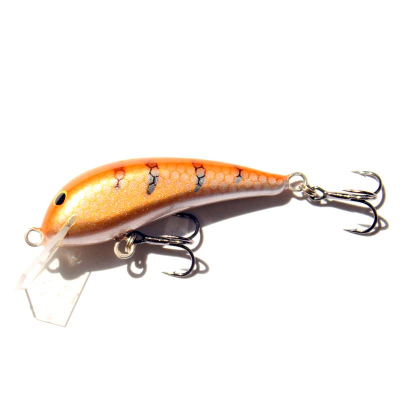 Wobler Bonito Sandacz 5cm barva 10 sinking BKK Hooks