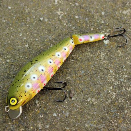 Monarch Dok Taimen 16cm SR barva Brown Trout hliníková lopatka